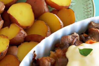 Hearty Loaded Potato & Meatloaf Casserole Recipe Delight