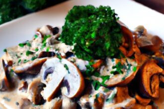 Savor the Creamy Delight of Classic Mushroom Stroganoff