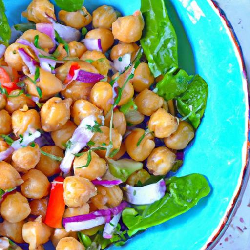 Chickpea Charm: Your Ultimate Vegan Salad Delight Guide