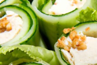 Protein Power Unleashed: Healthy Chicken Salad Cucumber Rolls