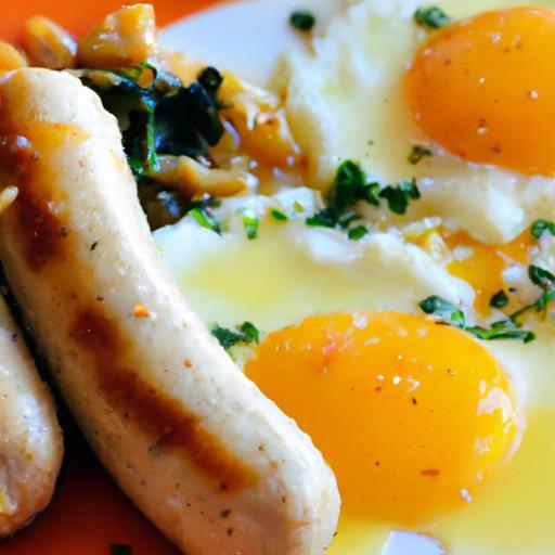 Spice Up Breakfast: How to Make Egg Boil with Sausage Flair