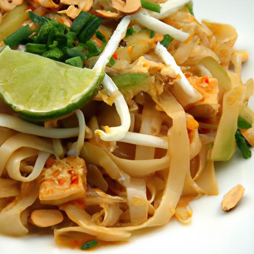 Exploring the Harmony of Flavors in Peanut Butter Thai noodles