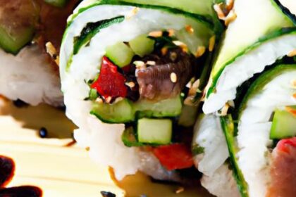 Roll Into Flavor: Spicy Tuna & Cucumber Rice Rolls Guide