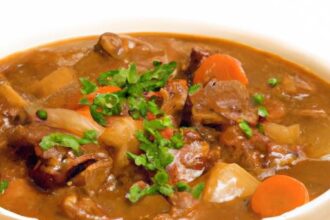 Hearty Old Fashioned Beef Stew: A Timeless Comfort Meal
