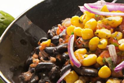 Zesty Black Bean & Corn Salsa: A Fresh Flavor Fiesta