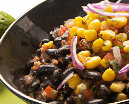 Zesty Black Bean & Corn Salsa: A Fresh Flavor Fiesta