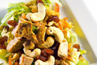 Crunchy Cashew Chicken Salad: A Flavorful Twist on Lunch