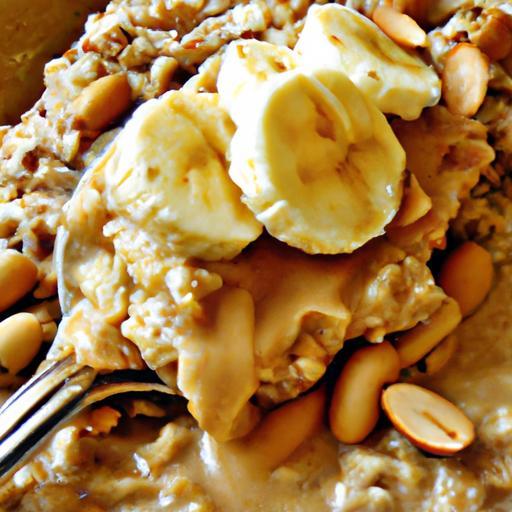 Power-Packed Mass-Gainer Oatmeal with Peanut Butter & Banana