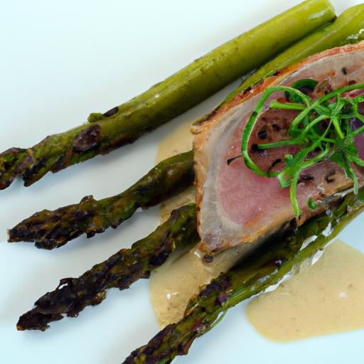 Elevate Your Dinner: Seared Tuna & Garlic Butter Asparagus