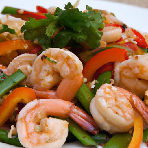 Zesty Shrimp & Pepper Stir-Fry: Your Quick Dinner Fix