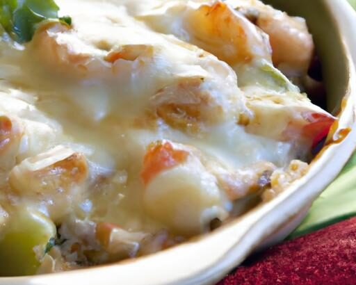 Irresistible Garlic Shrimp Gratin: Easy, Flavor-Packed Delight
