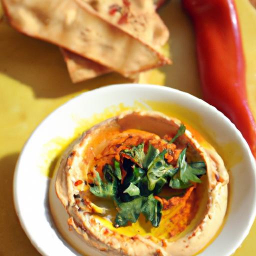 Roasted Red Pepper Hummus: A Vibrant Twist on Classic Flavor