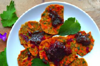 Crunchy Goodness: Gluten & Dairy Free Healthy Beet Crackers