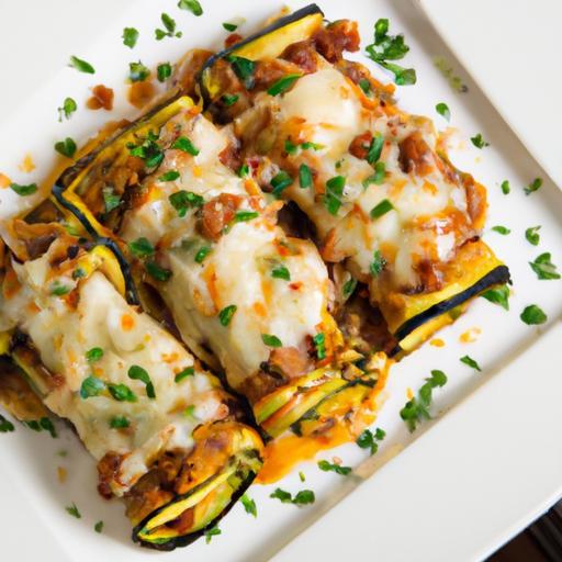 Zucchini Lasagna Rolls: A Fresh Twist on Classic Comfort