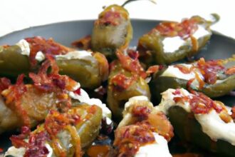 Spicy Keto Jalapeño Poppers Stuffed with Cream Cheese Bliss