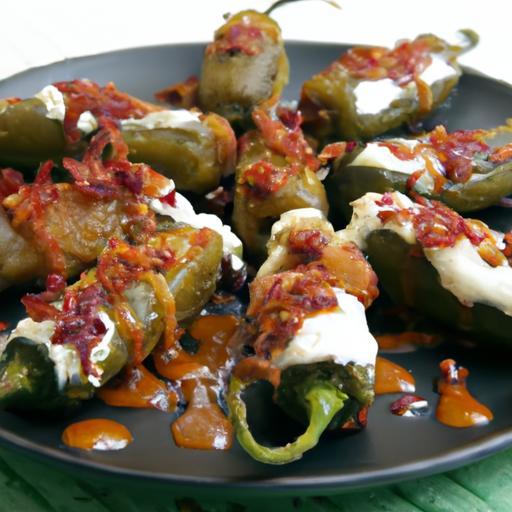 Spicy Keto Jalapeño Poppers Stuffed with Cream Cheese Bliss