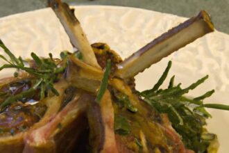 Zesty Lemon Garlic Butter Lamb Chops: A Flavorful Delight