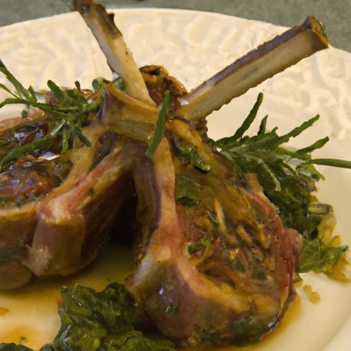 Zesty Lemon Garlic Butter Lamb Chops: A Flavorful Delight
