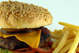 Savor the Ultimate Epic Cheeseburger & Crispy Fries Combo