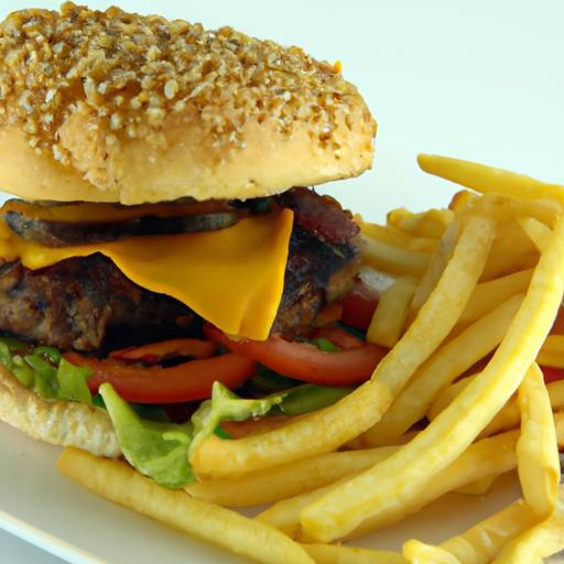 Savor the Ultimate Epic Cheeseburger & Crispy Fries Combo