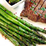 Savor Chimichurri Steak Paired with Perfect Grilled Asparagus