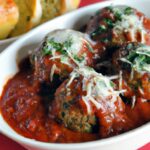 Indulgent Cheese-Stuffed Meatballs with Rich Marinara Sauce