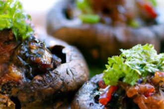 Flavor-Packed Stuffed Portobello Mushrooms: A Savory Delight