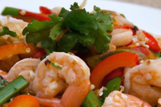 Zesty Shrimp & Pepper Stir-Fry: Your Quick Dinner Fix