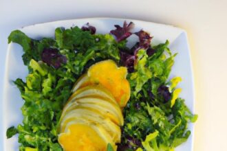 Creamy Sweet Potato Salad with Leafy Greens: Healthy & Easy