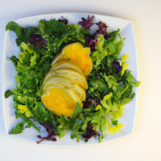 Creamy Sweet Potato Salad with Leafy Greens: Healthy & Easy