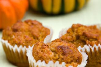 Effortless Fall Treats: 2-Ingredient Pumpkin Muffins Unveiled