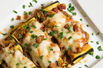 Zucchini Lasagna Rolls: A Fresh Twist on Classic Comfort
