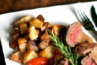 Savor Garlic Steak Bites and Perfectly Roasted Potatoes