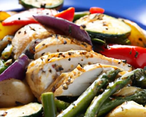 One-Pan Bundt Pan Greek Chicken & Veggies Made Easy