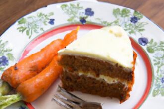 Deliciously Light: Sugar-Free Carrot Cake with Cream Cheese Frosting