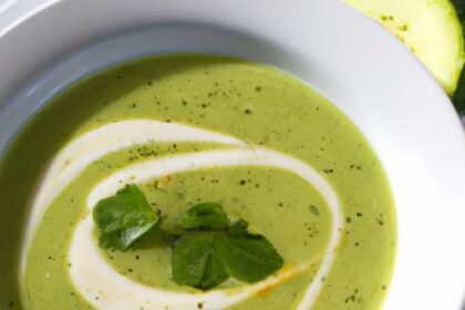 Cool and Creamy: The Ultimate Refreshing Zucchini Soup