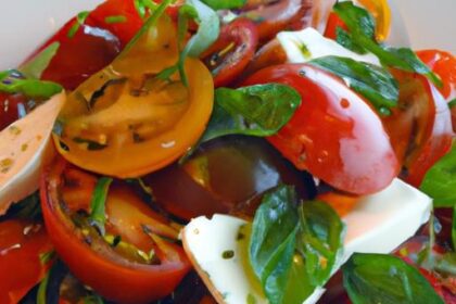 Bursting Flavor: How Cherry Tomatoes Elevate Caprese Salad