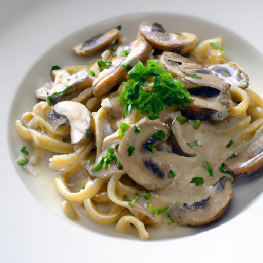 Creamy Mushroom Alfredo Sauce – No Butter Needed!