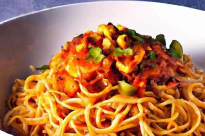 Fiery Peanut Butter Noodles: A Spicy Twist on Comfort Food