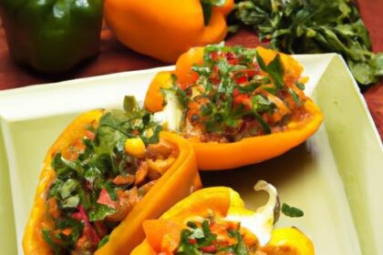 Taco-Stuffed Bell Peppers: A Flavorful Twist on Taco Night