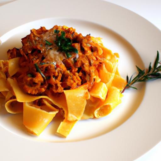 Indulge in Creamy Fettuccine Bolognese: A Savory Twist