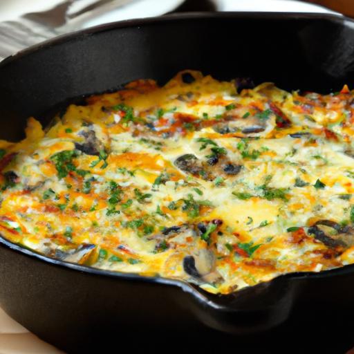 Savory Mushroom Frittata: A Wholesome Breakfast Delight