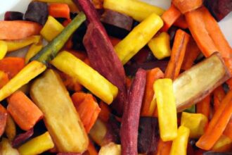 Crispy Air Fryer Rainbow Carrot Chips: A Colorful Snack Guide