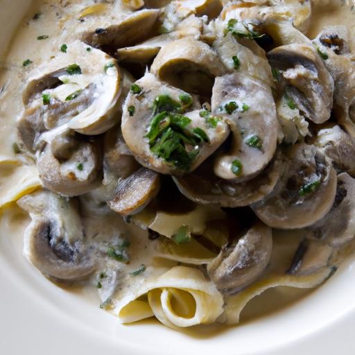Creamy and Luscious Mushroom Alfredo sauce without ​Butter
