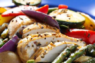 One-Pan Bundt Pan Greek Chicken & Veggies Made Easy