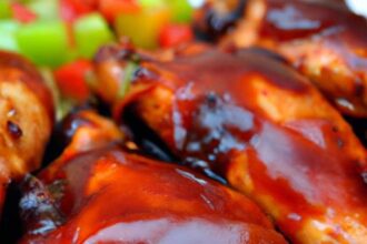Sweet-Free Sizzle: BBQ Chicken Drumsticks with Bold Sauce