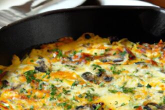 Savory Mushroom Frittata: A Wholesome Breakfast Delight