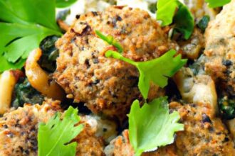 Savory Mushroom & Lentil Meatballs: A Plant-Powered Twist