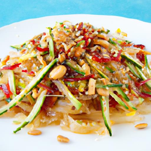 Ingredients that Bring Chilled Sesame Noodle Salad to ‍Life