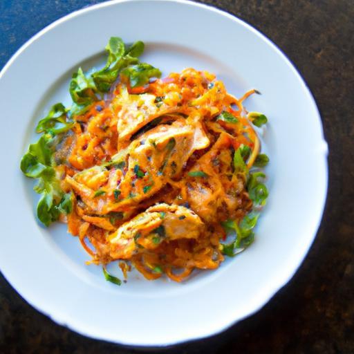Spicy No-Carb Buffalo Chicken Zoodles: A Guilt-Free Twist